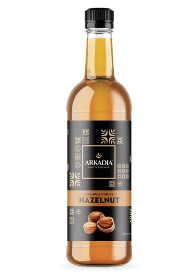 Arkadia Premium Hazelnut Syrup 750ml – Rich, Nutty & Smooth Flavour